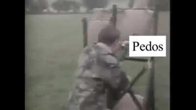 How to kill a pedo with a bayonet