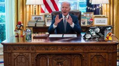 Joe Biden signs the BIONICLE Act