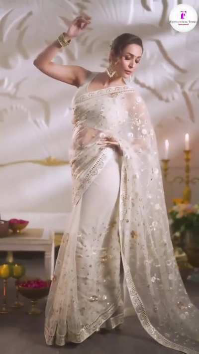 Malaika Arora in saree. 