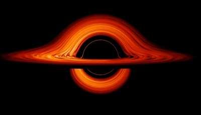 New NASA visualization of black hole