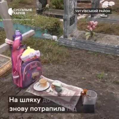 Russians shot 10 Year old Katya two times. Her grandma tells the story.