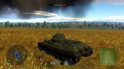 Using T-34 power to save comrades from german nuke