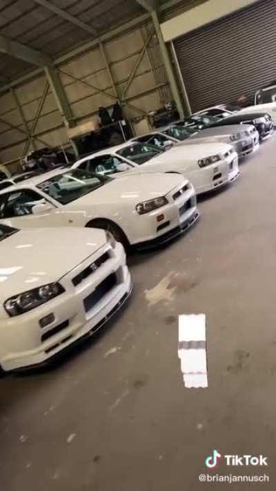 Warehouse full of r34s