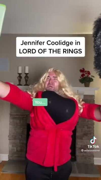 Jennifer Coolidge in LOTR