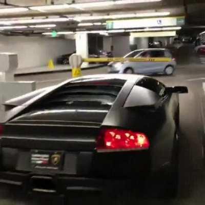 Lambo drivers don't need to pay parking