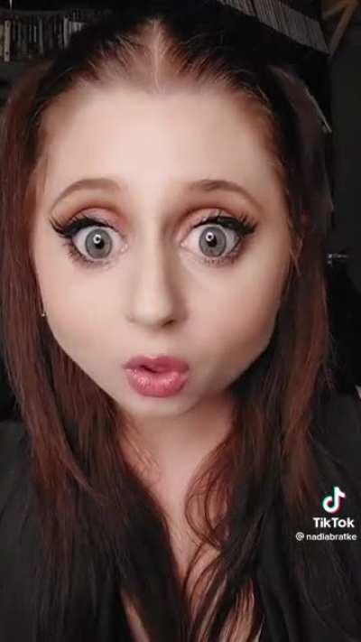 All her videos are like this.