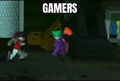 Joker is an epic gamer