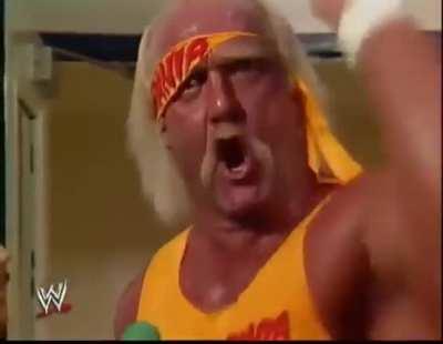 Hulk Hogan in reverse sounds demonic but hilarious