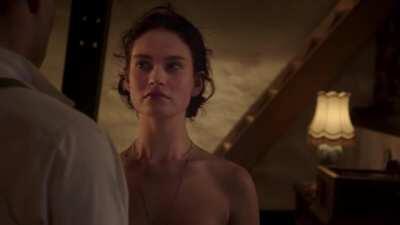 Lily James The Exception Open Matte - HD version