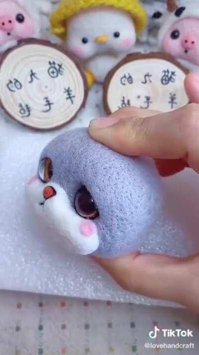 Beautiful peluche time lapse