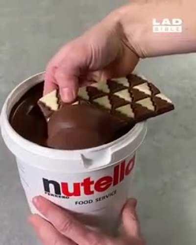 Nutella cone anyone?