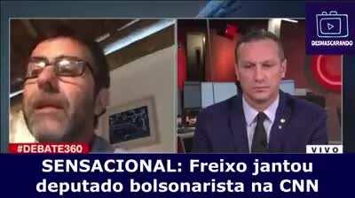 Bozo e milícias, Freixo ilustra para quem não entendeu. (Debate CNN Brasil)