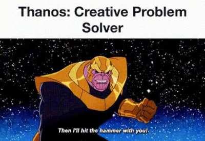 The Mad Titan at his finest!!!