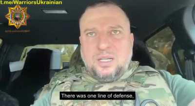 Russian commander gives his explanation for how Ukraine took Russian territory of the Kursk region so quickly. &quot;We had no forces or resources in these settlements.&quot;