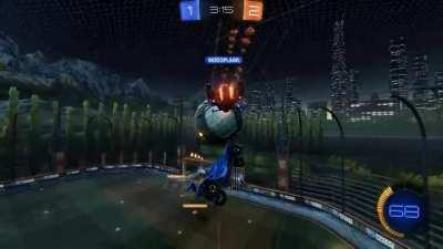 Was just going for an air dribble but tm said no :(