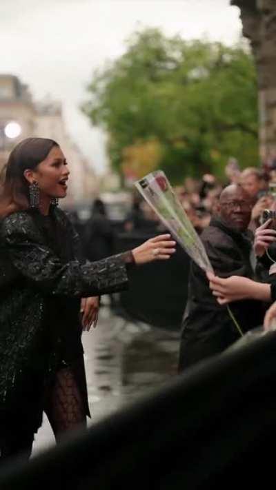 Valentino show in Paris