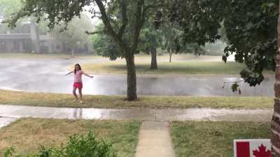 Is there anything better than a summer rain?