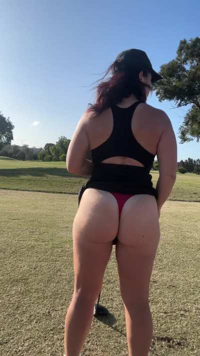 A quick ass flash before I drive the ball