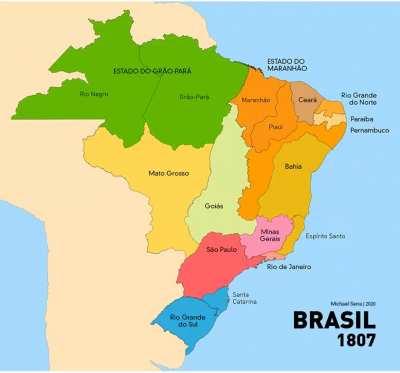 Evolução territorial do Brasil