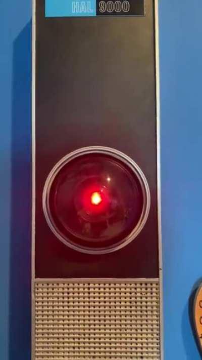 I put a google home in HAL 9000