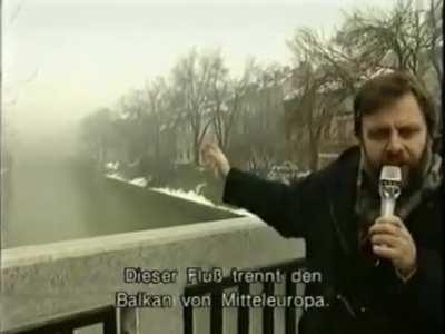 Zizek hilariously explains the difference between Western Europe and Balkan