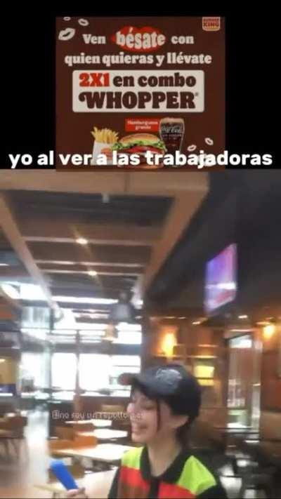 Por eso los hombres vamos bien vestidos a los restaurantes de comida rÃ¡pida 