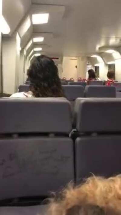 Blowjob in a Spanish Train