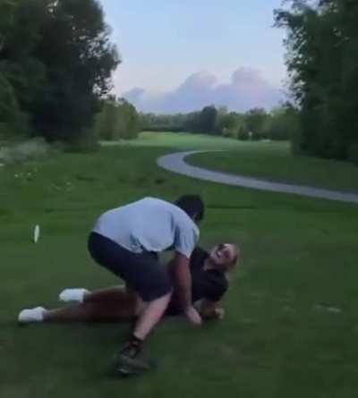 WCGW hitting a golf ball out of your wife’s ass.