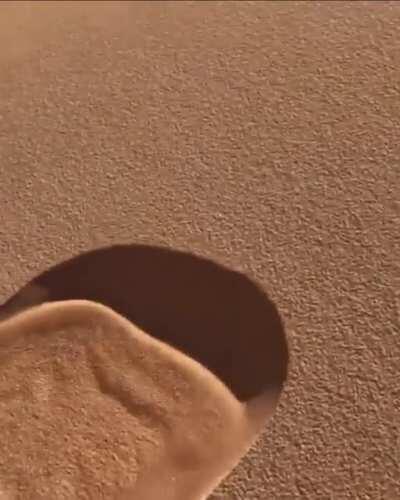 This sand that flows like liquid gold