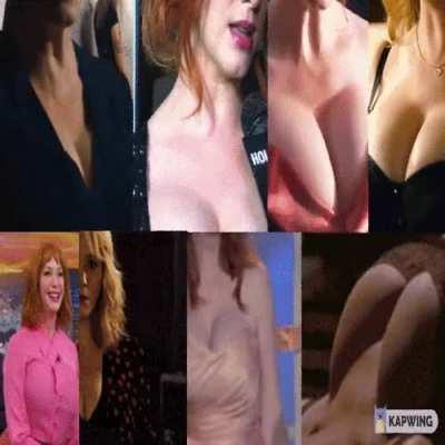 Christina Hendricks Jiggle Collage