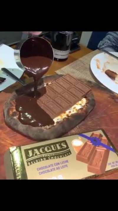 Is it a pizza? is it chocolate? what is it?