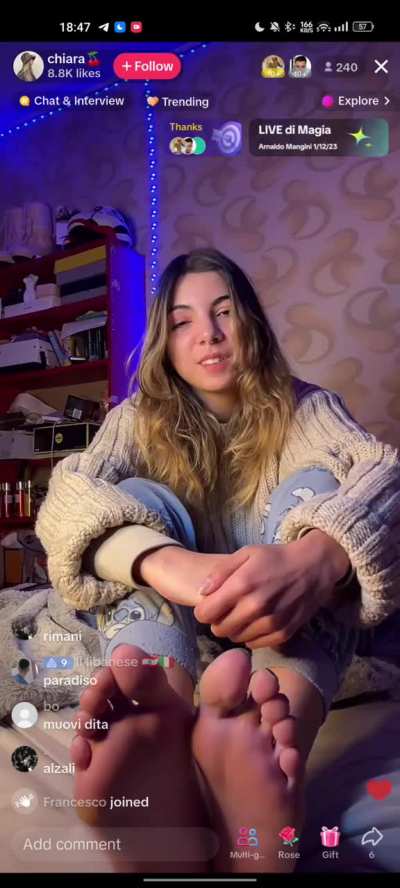 Chiara Alexia su TikTok