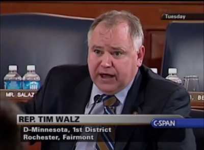  In newly obtained tape, then-Rep. Tim Walz tells a gold-star family during hearing on PTSD that he was deployed to Afghanistan in 2004 in support of Operation Enduring Freedom, and says he and his troops suffering from mental health issues were “shown th