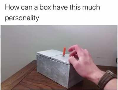 This box has tough nerves