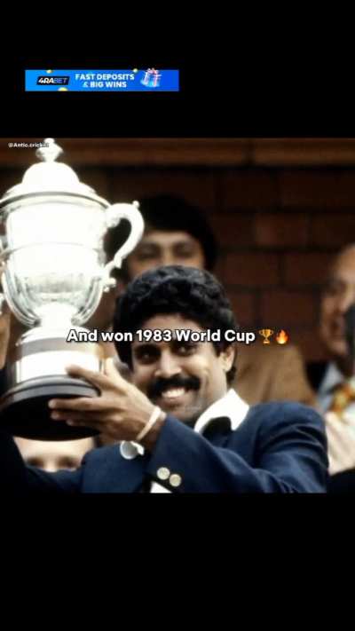 Kapil Dev did time travelling 