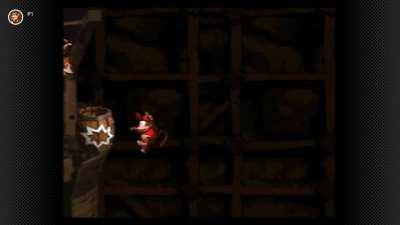 Donkey Kong Country -Mine Cart Carnage shortcut!