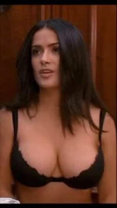 Salma Hayek slow motion plots in Ugly Betty