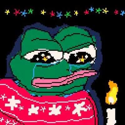 rare christmas feels pepe