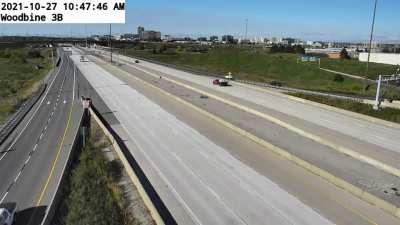 Plane emergency landing on highway in Toronto today. No damage, no injuries.