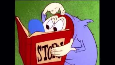 Stimpy from Ren and Stimpy lore?!?!