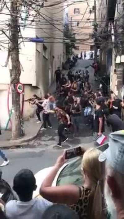 Criminal gang in Brazil, Rio de Janeiro.