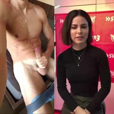 Lena Meyer-Landrut Cum Reaction