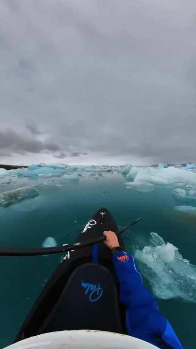 🔥 Kayaking in the Arctic