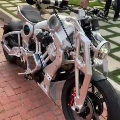 Hydrogen powered motorcycle