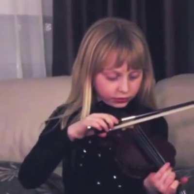 To play the violin.