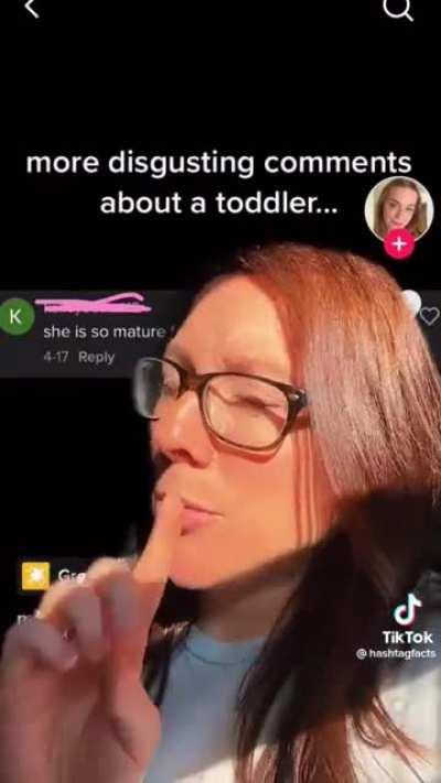 Women surprised pedophiles are on tiktok