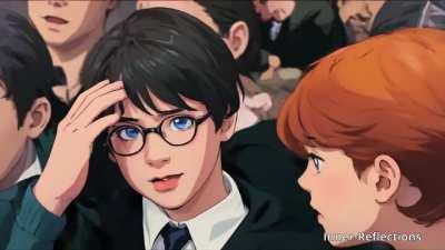 Harry Potter Anime - The Sorting Hat Ceremony