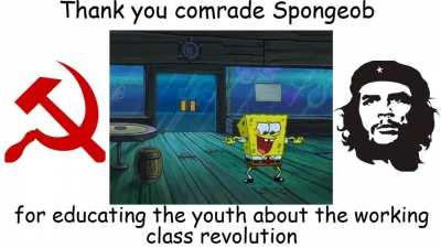 Comrade Spongebob at your service