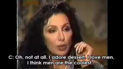 Cher's &quot;Im a rich man&quot; 1996 interview
