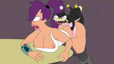 Turanga Leela & Nibbler [Futurama] Olorin_3